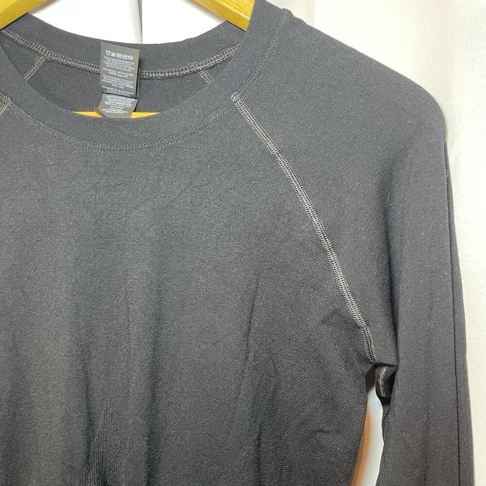 SWEATY BETTY Seamless Base Layer Top Black 8-10